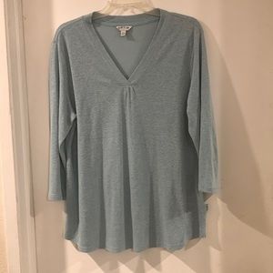Orvis 3/4 sleeve top